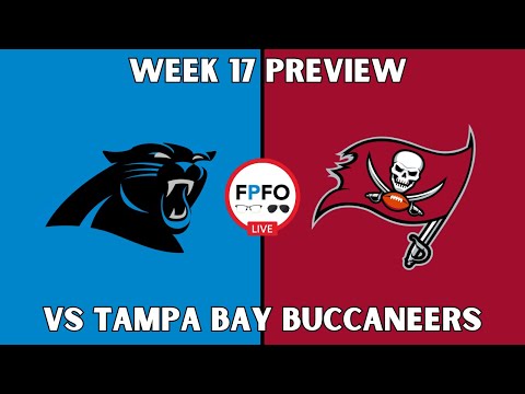 2024 GAME PREVIEW! Carolina Panthers vs. Tamp Bay Bucs